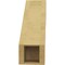 Ekena Millwork 5-inch W x 14-inch D x 14-inch H Ridgewood Rough Cedar Woodgrain TimberThane Knee Brace, Primed BRCUR05X14X14RIDRCPR - alternate 3